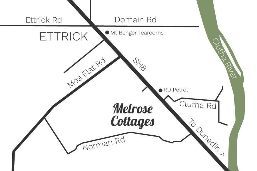 Melrose Cottages Millers Flat 외부 사진